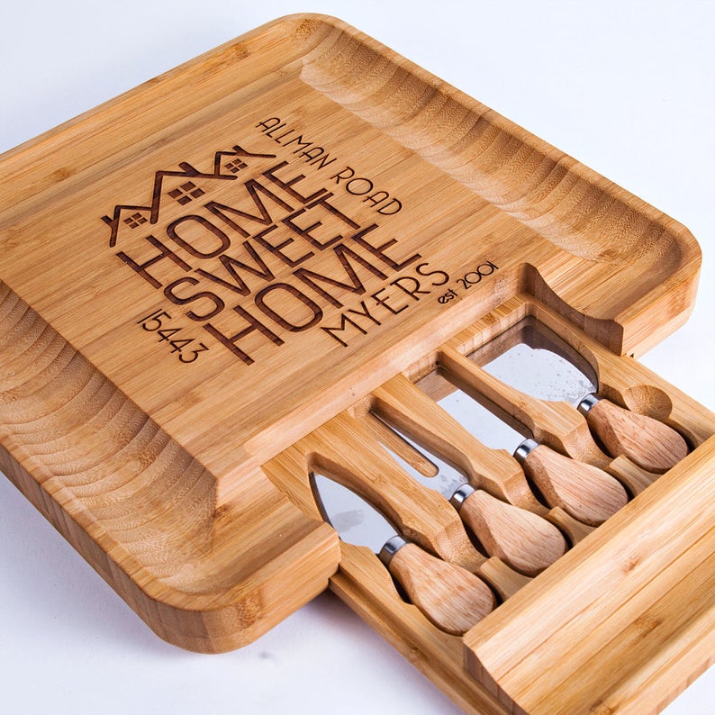 Tabla madera cocina personalizada 